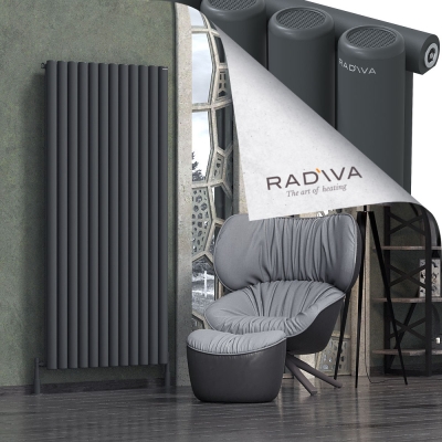 Radiva - Mati Alüminyum Radyatör 1800x884 Koyu Antrasit