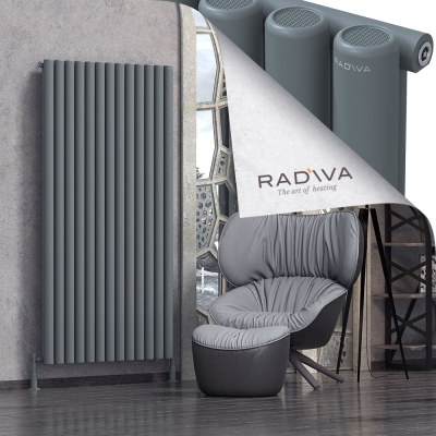 Radiva - Mati Alüminyum Radyatör 1800x958 Antrasit (1)