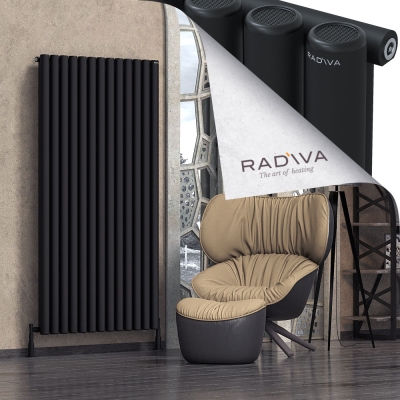 Radiva - Mati Alüminyum Radyatör 1800x958 Siyah
