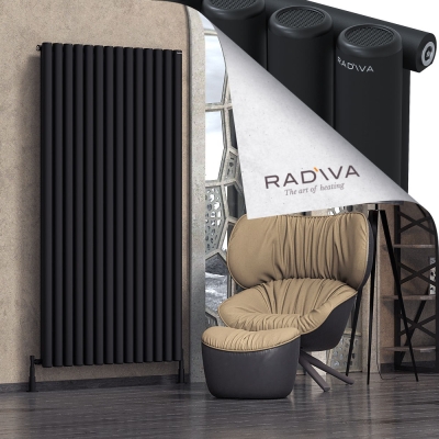 Radiva - Mati Alüminyum Radyatör 1900x1032 Siyah (1)