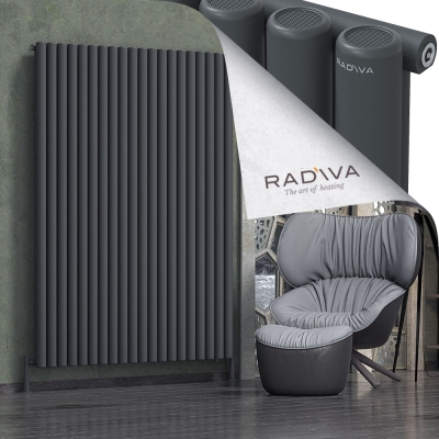 Radiva - Mati Alüminyum Radyatör 1900x1476 Koyu Antrasit