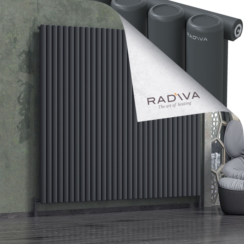 Mati Alüminyum Radyatör 1900x2290 Koyu Antrasit - 2MAT19002290B6TS