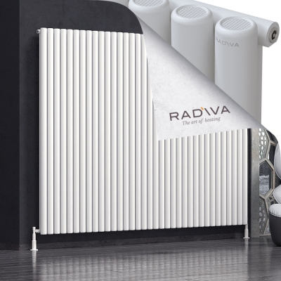 Radiva - Mati Alüminyum Radyatör 1900x2586 Beyaz (1)