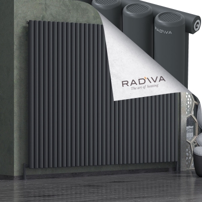 Radiva - Mati Alüminyum Radyatör 1900x2586 Koyu Antrasit (1)