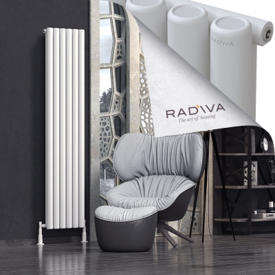 Radiva - Mati Alüminyum Radyatör 1900x440 Beyaz (1)