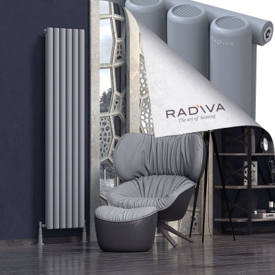 Radiva - Mati Alüminyum Radyatör 1900x440 Gri