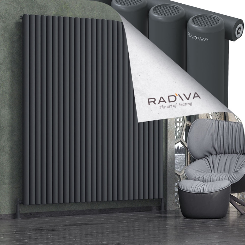 Mati Alüminyum Radyatör 2000x1920 Koyu Antrasit - 2MAT20001920B6TS