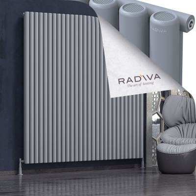 Radiva - Mati Alüminyum Radyatör 2000x2068 Gri (1)