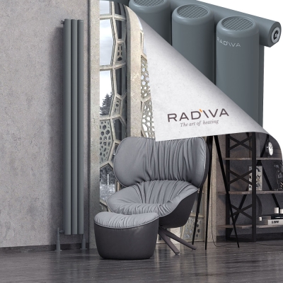 Radiva - Mati Alüminyum Radyatör 2000x218 Antrasit (1)