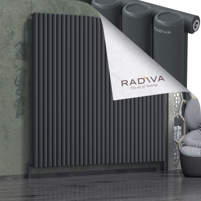 Radiva - Mati Alüminyum Radyatör 2000x2290 Koyu Antrasit (1)