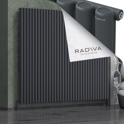 Radiva - Mati Alüminyum Radyatör 2000x2512 Koyu Antrasit