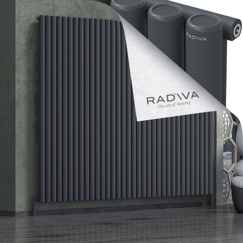 Mati Alüminyum Radyatör 2000x2512 Koyu Antrasit - 2MAT20002512B6TS