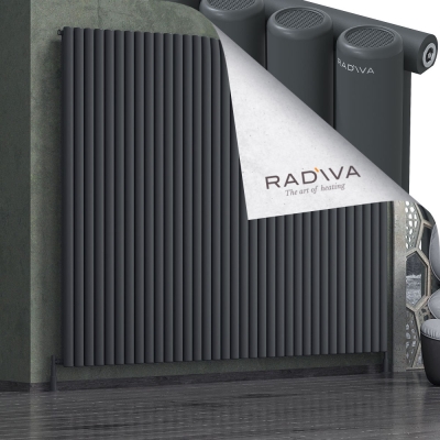 Radiva - Mati Alüminyum Radyatör 2000x2586 Koyu Antrasit (1)