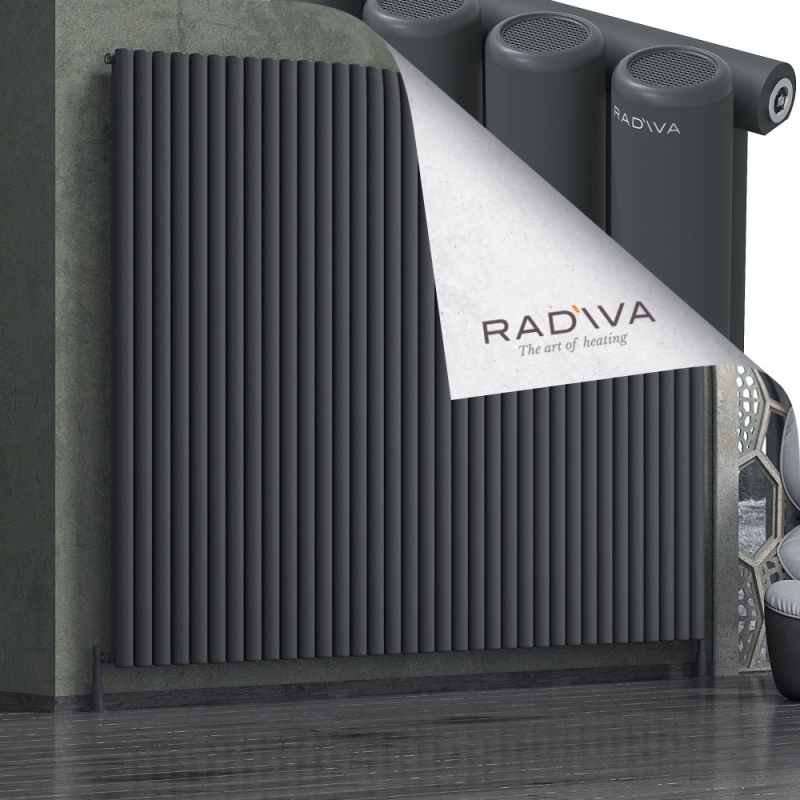 Mati Alüminyum Radyatör 2000x2586 Koyu Antrasit - 2MAT20002586B6TS