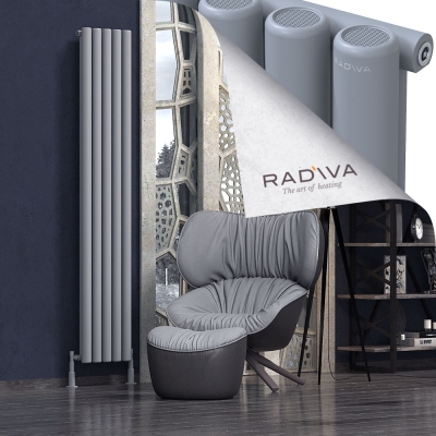 Radiva - Mati Alüminyum Radyatör 2000x366 Gri (1)