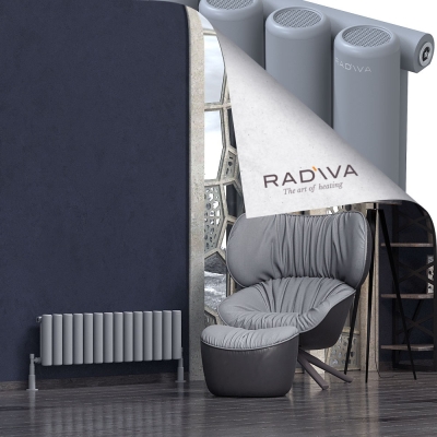 Radiva - Mati Alüminyum Radyatör 300x1032 Gri