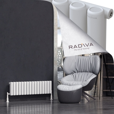 Radiva - Mati Alüminyum Radyatör 300x1180 Beyaz (1)