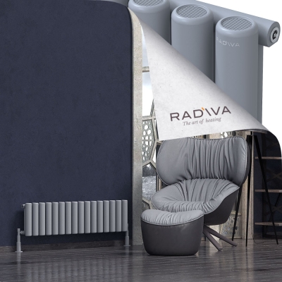 Radiva - Mati Alüminyum Radyatör 300x1180 Gri