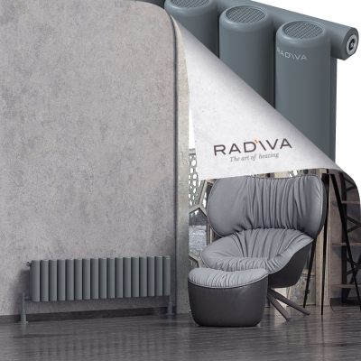 Radiva - Mati Alüminyum Radyatör 300x1254 Antrasit (1)