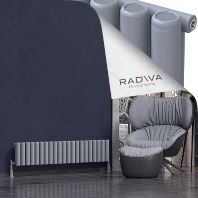Radiva - Mati Alüminyum Radyatör 300x1550 Gri (1)