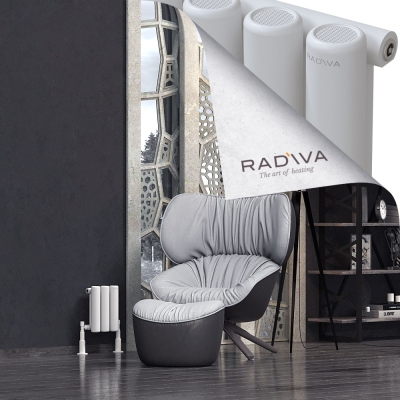 Radiva - Mati Alüminyum Radyatör 300x218 Beyaz (1)