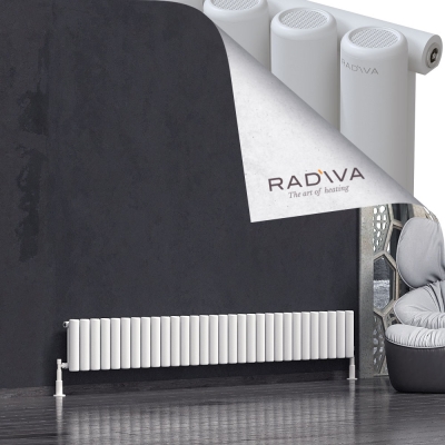 Radiva - Mati Alüminyum Radyatör 300x2216 Beyaz