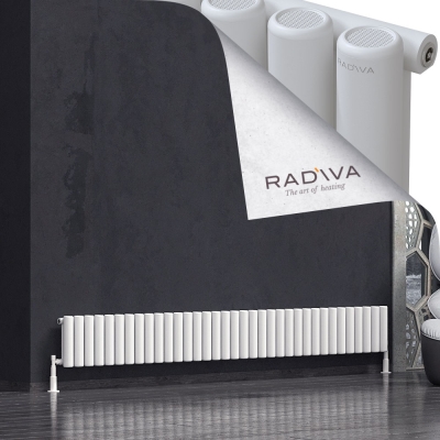 Radiva - Mati Alüminyum Radyatör 300x2586 Beyaz (1)