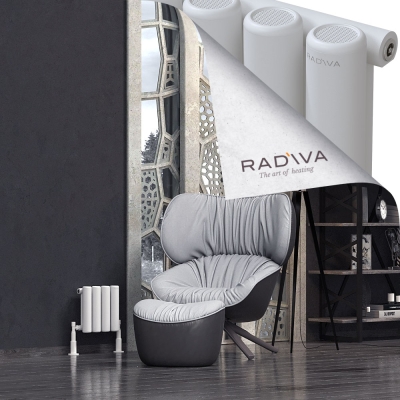 Radiva - Mati Alüminyum Radyatör 300x292 Beyaz (1)
