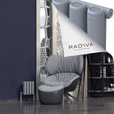 Radiva - Mati Alüminyum Radyatör 300x292 Gri (1)