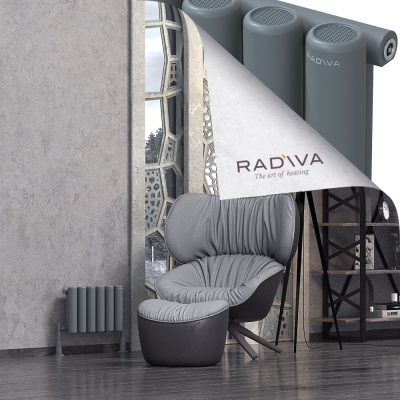 Radiva - Mati Alüminyum Radyatör 300x440 Antrasit (1)