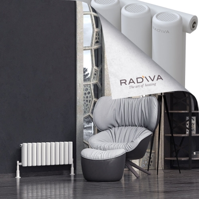Radiva - Mati Alüminyum Radyatör 300x810 Beyaz (1)