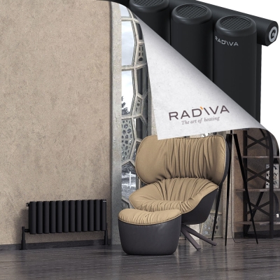 Radiva - Mati Alüminyum Radyatör 300x884 Siyah (1)