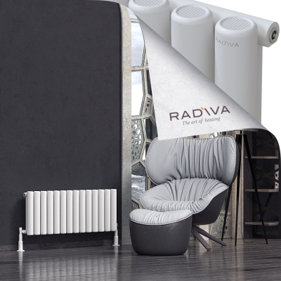 Radiva - Mati Alüminyum Radyatör 400x1032 Beyaz (1)