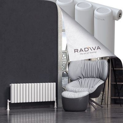 Radiva - Mati Alüminyum Radyatör 400x1180 Beyaz (1)