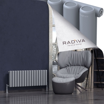 Radiva - Mati Alüminyum Radyatör 400x1180 Gri (1)