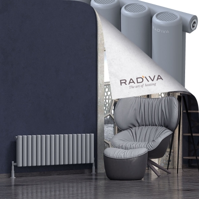 Radiva - Mati Alüminyum Radyatör 400x1254 Gri (1)
