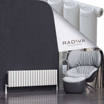 Radiva - Mati Alüminyum Radyatör 400x1550 Beyaz (1)