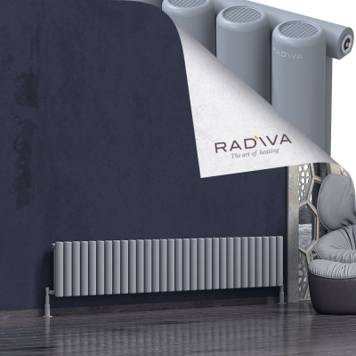 Radiva - Mati Alüminyum Radyatör 400x2216 Gri