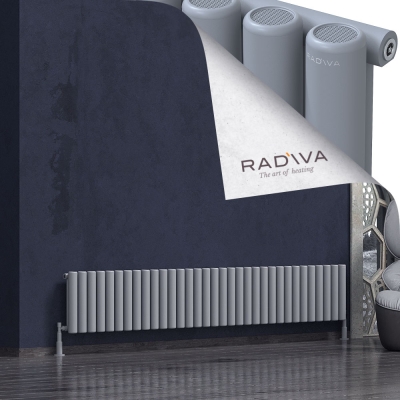 Radiva - Mati Alüminyum Radyatör 400x2438 Gri (1)
