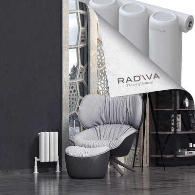 Radiva - Mati Alüminyum Radyatör 400x292 Beyaz (1)