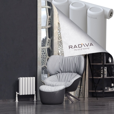 Radiva - Mati Alüminyum Radyatör 400x440 Beyaz
