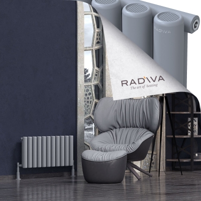 Radiva - Mati Alüminyum Radyatör 400x810 Gri (1)
