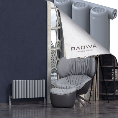Radiva - Mati Alüminyum Radyatör 400x884 Gri
