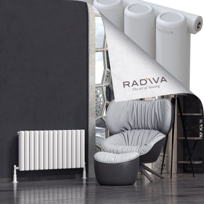 Radiva - Mati Alüminyum Radyatör 500x1032 Beyaz - 500