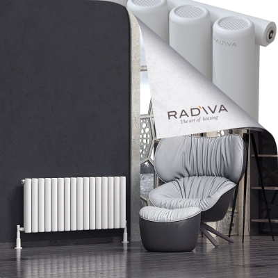 Radiva - Mati Alüminyum Radyatör 500x1180 Beyaz (1)