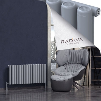 Radiva - Mati Alüminyum Radyatör 500x1180 Gri