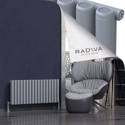 Radiva - Mati Alüminyum Radyatör 500x1254 Gri