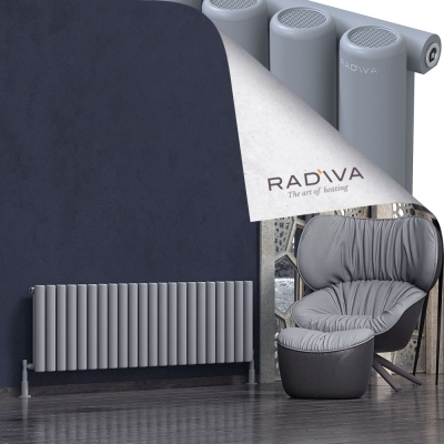 Radiva - Mati Alüminyum Radyatör 500x1624 Gri - 500