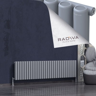 Radiva - Mati Alüminyum Radyatör 500x2216 Gri (1)