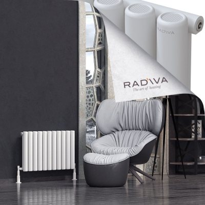 Radiva - Mati Alüminyum Radyatör 500x810 Beyaz